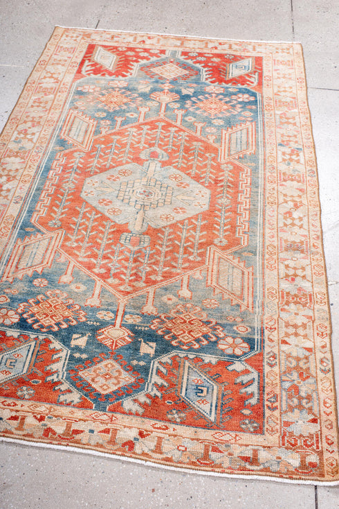 Antique Mahal Area Rug (3' x 6')